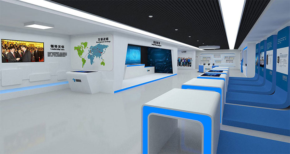 科技展厅设计展示图