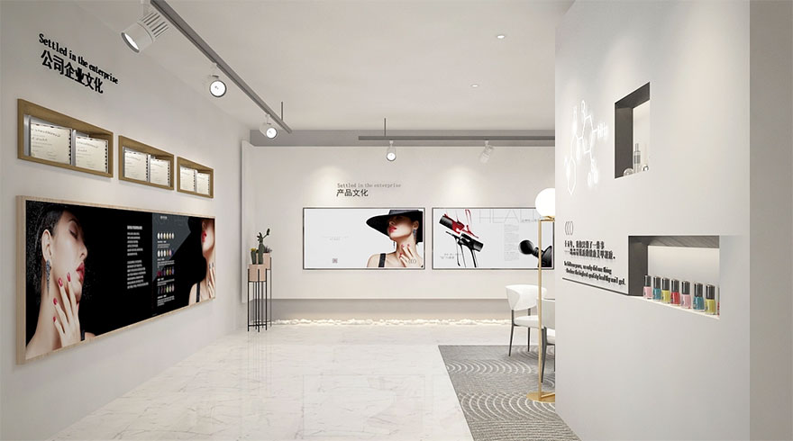 化妆品展厅设计